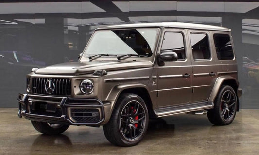 Mercedes-Benz G63 2023 Matte Champagne – Luxury SUV Rental Dubai