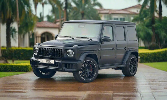 Mercedes-Benz G63 2025 Black – Luxury SUV Rental Dubai
