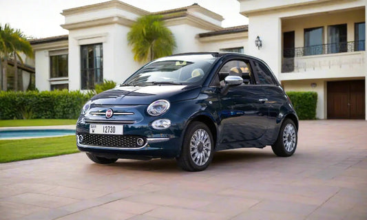Fiat Dolcevita 500 2022 – Italian Chic Car Rental Dubai