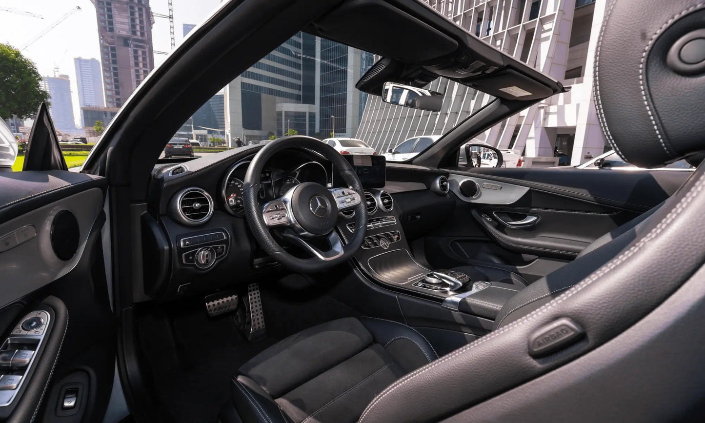 Rent Mercedes-Benz C200 Convertible 2023 Grey or similar DRD Car Rental LLC