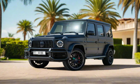 Mercedes-Benz G63 2023 Matt Black – Luxury SUV Rental Dubai