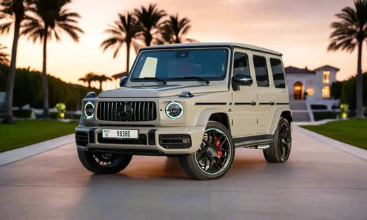 Mercedes-Benz G63 Double Night Grey 2023 – Luxury SUV Rental Dubai