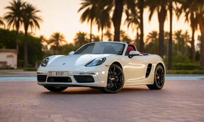 Rent Porsche 718 Boxster 2023 Dubai – Convertible Sports Car

