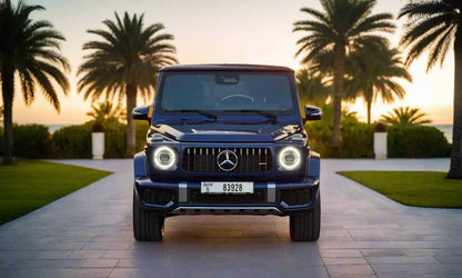Rent Mercedes-Benz G63 2025 Blue or similar DRD Car Rental LLC