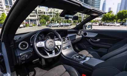 Rent Mercedes-Benz C200 Convertible 2023 Grey or similar DRD Car Rental LLC